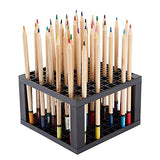 KINGART 312-72 Artist Quality 72 Ct. Colored Pencil Set, 72 Vibrant Pre-Sharpened Colors, Smooth Application for Sketching & Drawing Paper and Mixed KINGART