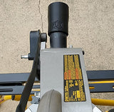 B3D Miter Saw Vacuum Adapter Dust Collection Chop Saw Construction Shop Vac Attachment, Black B3D