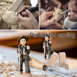 ACXFOND 10 Pack Basswood Carving Blocks, 4x2x2 inch Unfinished Wood Blocks for Crafts, Wood Carving Blocks Cubes for Home, Arts, Crafts, Class, ACXFOND