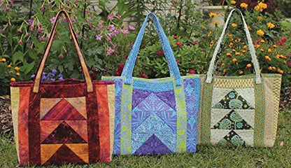 Quilt As You Go Tote Bag - Tori - 1/pack - WoodArtSupply