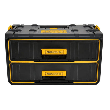 DEWALT ToughSystem Tool Box, 2.0 Two-Drawer, 21.8in. (DWST08320), One Size, Multi DEWALT