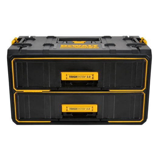 DEWALT ToughSystem Tool Box, 2.0 Two-Drawer, 21.8in. (DWST08320), One Size, Multi - WoodArtSupply