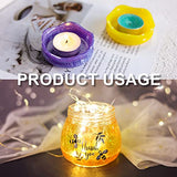 LET'S RESIN Pudding Jar Resin Molds with Lid, Epoxy Molds Silicone for Storage Bottle,Candle Holder,Candy Container, Epoxy Casting Craft,Flower Pot, LET'S RESIN