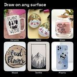 ARTISTRO Black Paint Pens for Rock Painting, Stone, Ceramic, Glass, Wood, Tire, Fabric, Metal, Canvas. Set of 5 Water Based Black Markers for Acrylic ARTISTRO