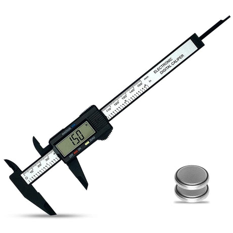 VIECAM 0-6 Inches Digital Caliper with Large LCD Screen and Auto-Off Feature | Inch & Metric Conversion Measuring Tool, Perfect for Household/DIY Viecam
