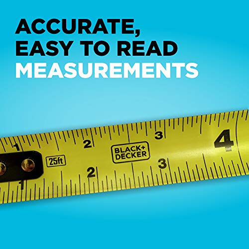 beyond by BLACK+DECKER Tape Measure, Grip Release, Autolock & Self Lock, 25-Foot (BDHT36725AP) beyond