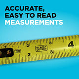 beyond by BLACK+DECKER Tape Measure, Grip Release, Autolock & Self Lock, 25-Foot (BDHT36725AP) beyond