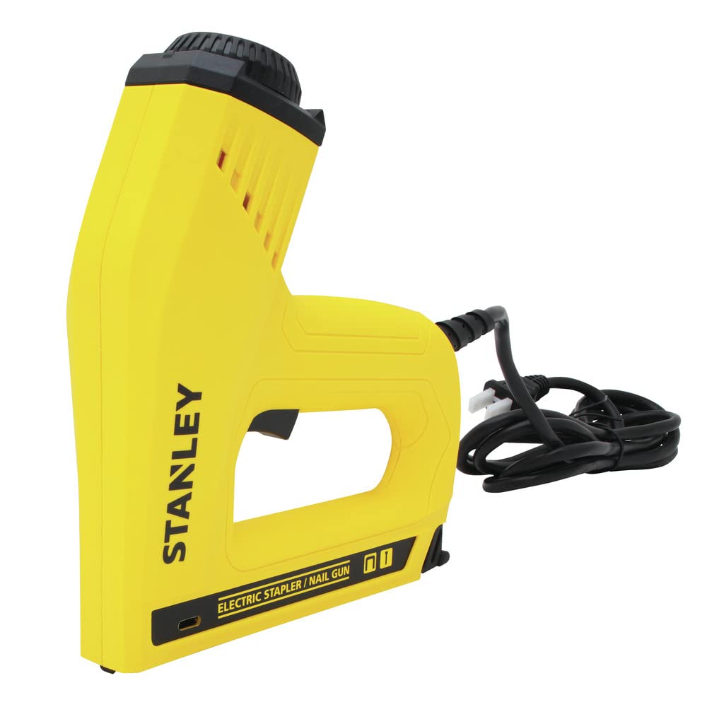 STANLEY Nail Gun, Electric Staple, 1/2-Inch, 9/16-Inch and 5/8-Inch Brads (TRE550Z) STANLEY