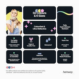 Hemway Gold Glitter Ultrafine 130g/4.6oz Powder Metallic Resin Craft Flake Shaker for Epoxy Tumblers, Hair Face Body Eye Nail Art Festival, DIY Party Hemway