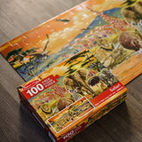 Melissa & Doug African Plains Safari Jumbo Jigsaw Floor Puzzle (100 pcs, over 4 feet long) Melissa & Doug