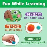 Creativity for Kids Pom Pom Pictures: Dinosaurs - Toddler Learning Toys, Sensory Play for Ages 3+ Creativity for Kids