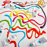 KINGART Studio Acrylic Paint, 12ml (.4oz), Set of 48 Colors KINGART