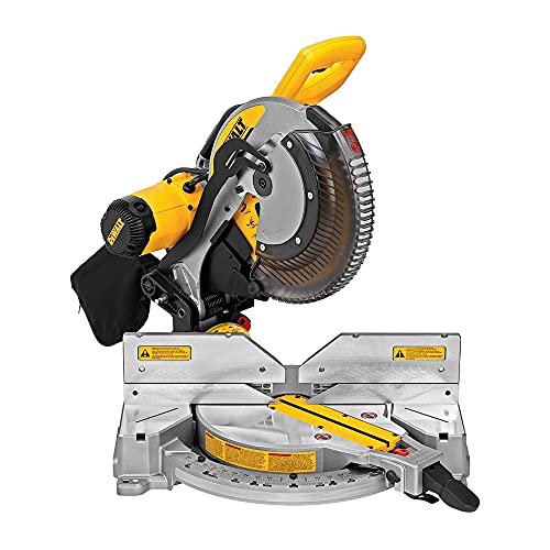 DEWALT Miter Saw, Double-Bevel, Compound, 12-Inch, 15-Amp (DWS716) - WoodArtSupply