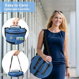 MIAOKE 79pc Crochet Kit, Large Knitting Bag Yarn Storage Organizer, Knitting & Crochet Supplies, Waterproof Crochet Bag, Crochet Accessories, Crochet MIAOKE