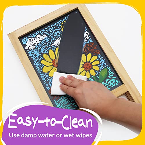 Extra Fine Tip Liquid Chalk Markers (10 Pack) with Gold & Silver - Dry Erase Marker Pens for Blackboard, Windows, Chalkboard Signs, Bistro - 1mm Tip Chalkola