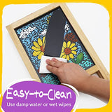 Extra Fine Tip Liquid Chalk Markers (10 Pack) with Gold & Silver - Dry Erase Marker Pens for Blackboard, Windows, Chalkboard Signs, Bistro - 1mm Tip Chalkola