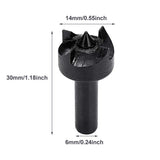 iayokocc Wood Lathe Turning Spur Cup Center, Thimble Drill Bit Live Center, Mini Lathe Machine Drill Chuck, Plum Blossom Thimble Drill Bit for iayokocc