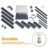 POWERTEC UT1008 Planer Stand with Wheels, 23-1/16" x 20-1/8" x 29.5" Melamine MDF Table Top, Multi-Purpose Storage Mobile Base for Woodworking POWERTEC