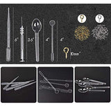 EuTengHao 132Pcs Animal Silicone Molds DIY Resin Casting Kit Contains 4 Bears 3D Bear Rabbit Cat Paw Mold Necklace Pendant Time Gem Eiffel Tower EuTengHao