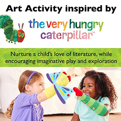 Creativity for Kids The Very Hungry Caterpillar Story Puppets: Sock Puppet Kit for Toddlers from The World of Eric Carle, Crafts for Kids Ages 3-5+ - WoodArtSupply