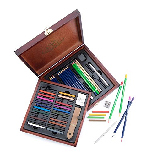 Royal & Langnickel Premier Drawing Pencil Art Set,49-Piece - WoodArtSupply