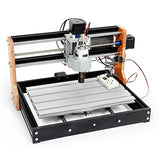 CNCTOPBAOS Upgrade 3018 Pro CNC Router Kit,with GRBL Offline Controller,with 3 Axis Limit Switches,Emergency Stop,3018-PRO DIY Mini Desktop Cutting CNCTOPBAOS