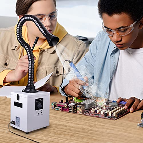 KNOKOO 150W Solder Fume Extractor HEPA Filter, FES150 3 Stage Filter