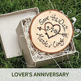 Falling in Art 3.1-4 Inches Natural Wood Slices Set for Crafts - 25Pcs Round Wood Discs with Pre-drilled Hole for DIY Projects, Christmas Ornaments Falling in Art