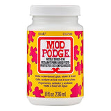 Mod Podge Puzzle Saver, Premium Matte All-in-One Glue, Sealer, and Finish, 8 fl oz, CS27589, Clear Mod Podge