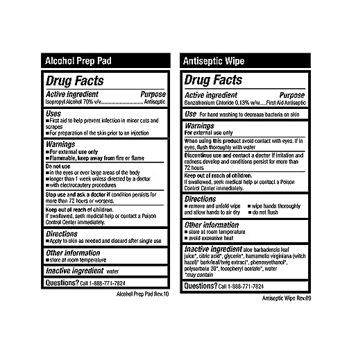 Be Smart Get Prepared 110 pc First Aid Kit: Clean, Treat, Protect Minor Cuts, Home, Office, Car, School, Business, Travel, Emergency, Outdoor, Be Smart Get Prepared