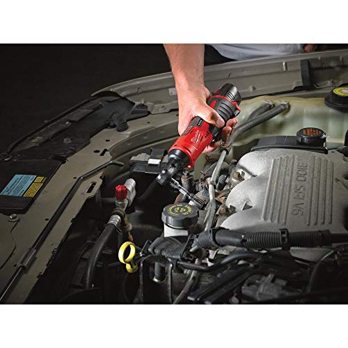 Milwaukee 2457-21 3/8-in Cordless M12 Lithium-Ion Ratchet Kit (Ratchet Kit w/Tool Bag) Milwaukee