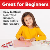 Faber-Castell Blendable Oil Pastels In Durable Storage Case- 24 Vibrant Colors - Non-Toxic Pastels for Kids Faber-Castell