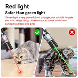 MIPREZT Rechargeable Red Laser Pointer High Power, Long Range Laser Pointer Beam Pen, Strong Lazer Pointer with Star Cap, Red Laser Light for Dogs MIPREZT