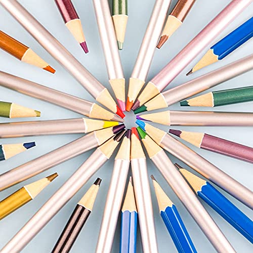 54 colored pencil sets, sketch pen sets, adult/children's professional watercolor pencils, professional/beginner, durable colored art pencils,