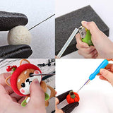 BAGERLA 1 Set Animal Wool Needle Felting Kit, Needle Felting Beginner Kits with Instructions and Needle Felting Basic Tools, Needles, Finger Cots, BAGERLA