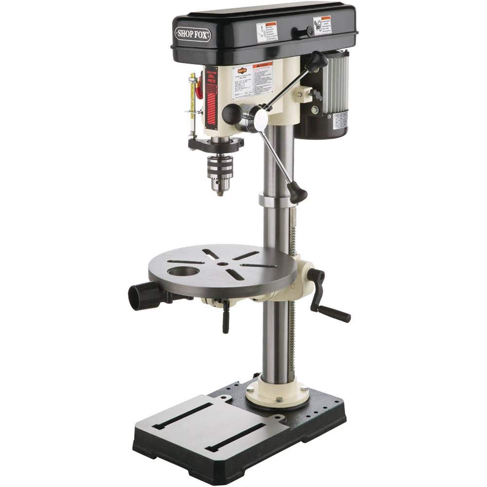 Shop Fox W1668 3/4-HP 13-Inch Bench-Top Drill Press/Spindle Sander - WoodArtSupply