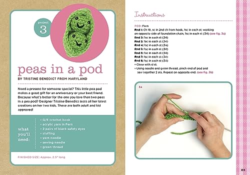 Too Cute to Eat Crochet Kit: Yummy Amigurumi Food and Fun WoodArtSupply