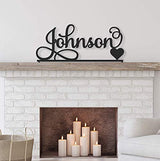 Custom Name sign - Decorative Surname Name Sign - Personalized Name Sign - Last Name Kobasic Creations