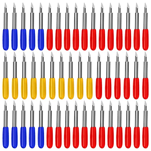 AUNKZL 50 Pcs Replacement Blades Compatible with Explore Air /Air2/Air 3 /Maker/Maker 3 Cutting Machines - Include 10PCS Fine Point Blade, 30PCS AUNKZL
