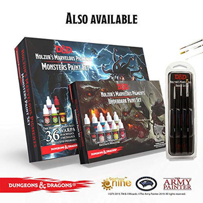 The Army Painter Dungeons and Dragons Official Line Adventurer's Painting Supplies, Craft & Wood Paint, Acrylic Paint Set - WoodArtSupply