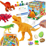 FUNZBO Dinosaur Painting Kit - Dinosaur Toys for Kids 3, 4, 5, 6, 7,8 9 Years Old, Christmas Gifts for Kids, Painting Set for Kids, Art Set for Kids FUNZBO
