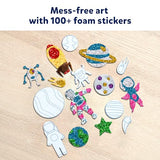 Skillmatics Art & Craft Activity - Foil Fun Space, No Mess Art for Kids, Craft Kits & Supplies, DIY Creative Activity, Gifts for Boys & Girls Ages 4, Skillmatics