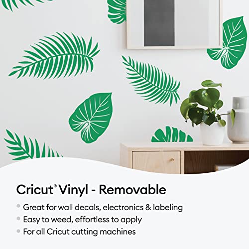 Cricut Removable Vinyl - Ultimate Sampler, 12x12 Vinyl Sheets and Transfer Tapes, No Residue or Marks, Removable Adhesive Vinyl for Cricut Machines, - WoodArtSupply