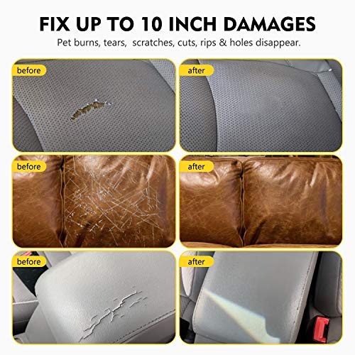  Magicfly Vinyl and Leather Repair Kit, 10 Colors