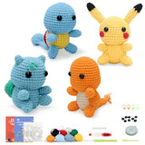 COZYMATE Crochet Kit for Beginners, Complete 4PCS Cute Animals Crochet Kits for Adults with Step-by-Step Instructions and Video Tutorials - Best COZYMATE