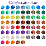 Ceya Mica Powder, 5.3oz/ 150g Charcoal Grey Pearlescent Effect Colorant Pigment Powder for Epoxy Resin,Tumblers, Slime Bath Bomb, Soap Dye, Slime, ceya