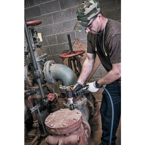 Ingersoll Rand 2135QXPA 1/2" Drive Air Impact Wrench, Quiet Technology, 1,100 ft-lbs Powerful Nut Busting Torque, Lightweight, Black Ingersoll Rand