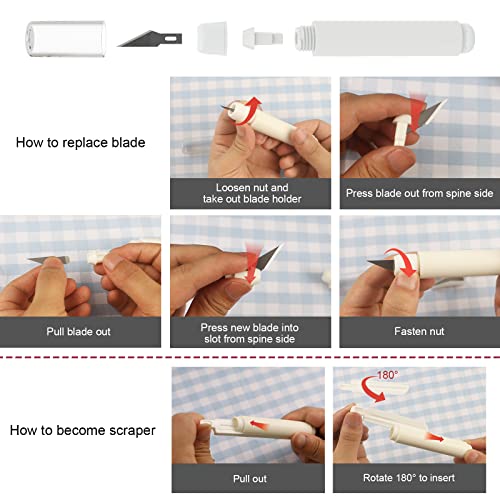 Enjoy Myself Pen-Shape Vinyl Weeding Tool Kit with Storage Box, Basic Weed Removal Tools Set for Cricut/Silhouette/Sizzix/Siser HTV/Oracal - WoodArtSupply