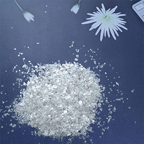 Zhbrchz Natural Colored Mica Flakes,Gilding Flakes,Mica Flakes Glitter,Mica Flakes Leaf,Chunky Glitter Irregular Chips for Nail Arts Epoxy Resin - WoodArtSupply