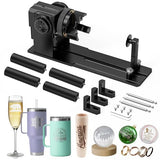 ATOMSTACK A12 PRO All-in-One Kit(Delux), Include12W Laser Engraver, Air Assist & Honeycomb for Laser Cutter Machine, R1 V2 Laser Rotary Chuck, Laser ATOMSTACK